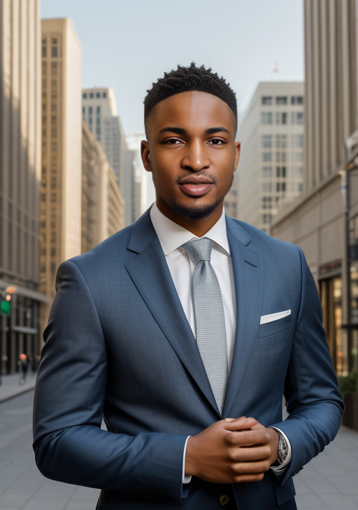 Founder of Zay Creatives Isaiah Emmanuel's ai generated AI image